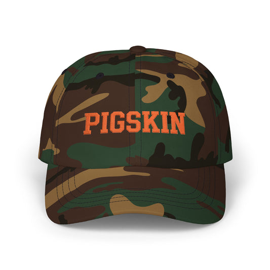 Pigskin Classic Dad Cap — Vintage Football Hat