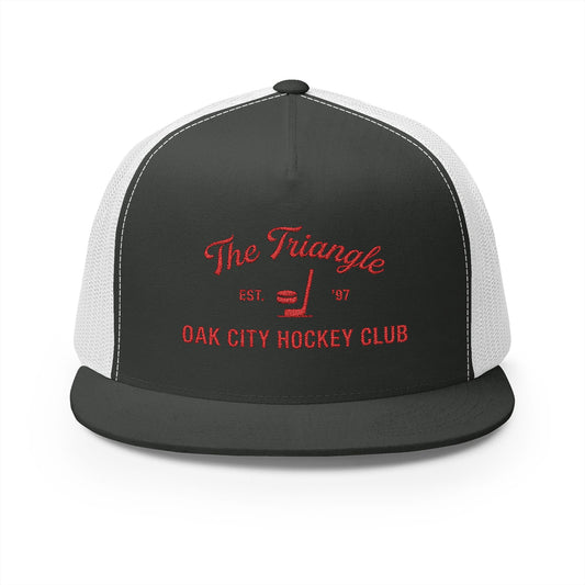 Hockey Trucker Cap — "The Triangle" Oak City Hockey Club Snapback