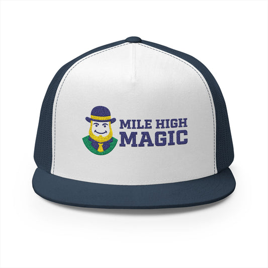 Mile High Magic Trucker Cap — St. Patrick's Lucky Leprechaun Hat