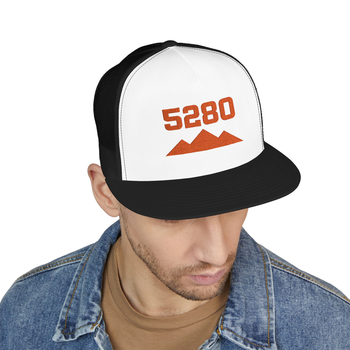 5280 Mountains Trucker Cap — Denver Elevation Retro Mesh Hat