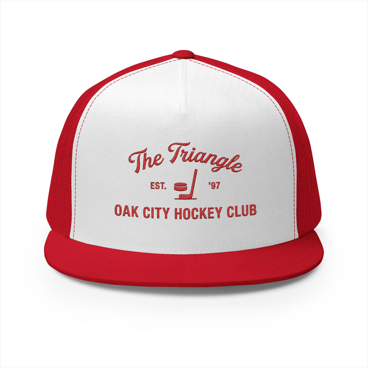 Hockey Trucker Cap — "The Triangle" Oak City Hockey Club Snapback