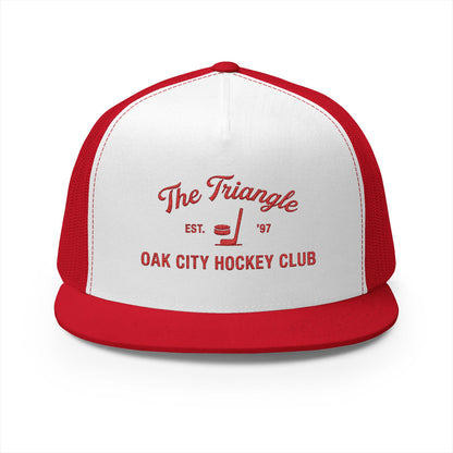Hockey Trucker Cap — "The Triangle" Oak City Hockey Club Snapback