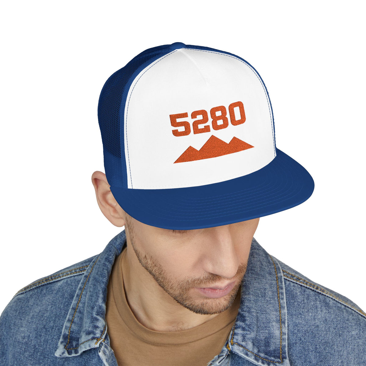 5280 Mountains Trucker Cap — Denver Elevation Retro Mesh Hat