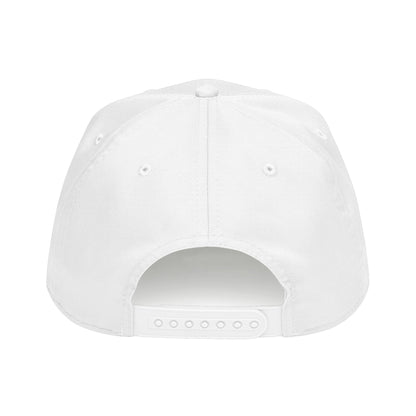 Surge. 5-Panel Cap — Red Embroidery on White, Black, or Natural
