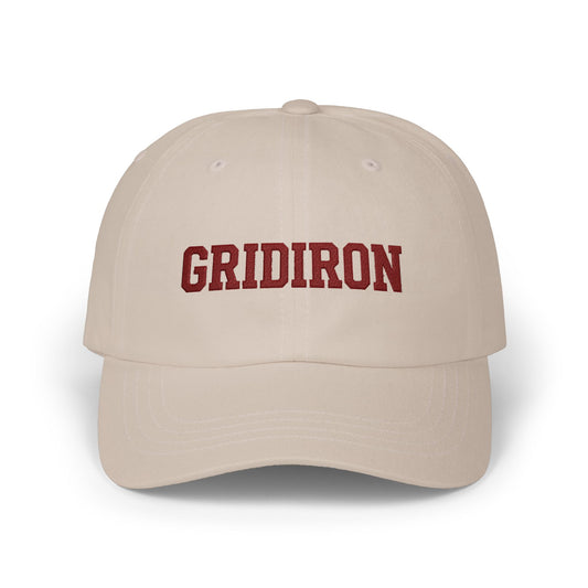 Gridiron Embroidered Dad Cap