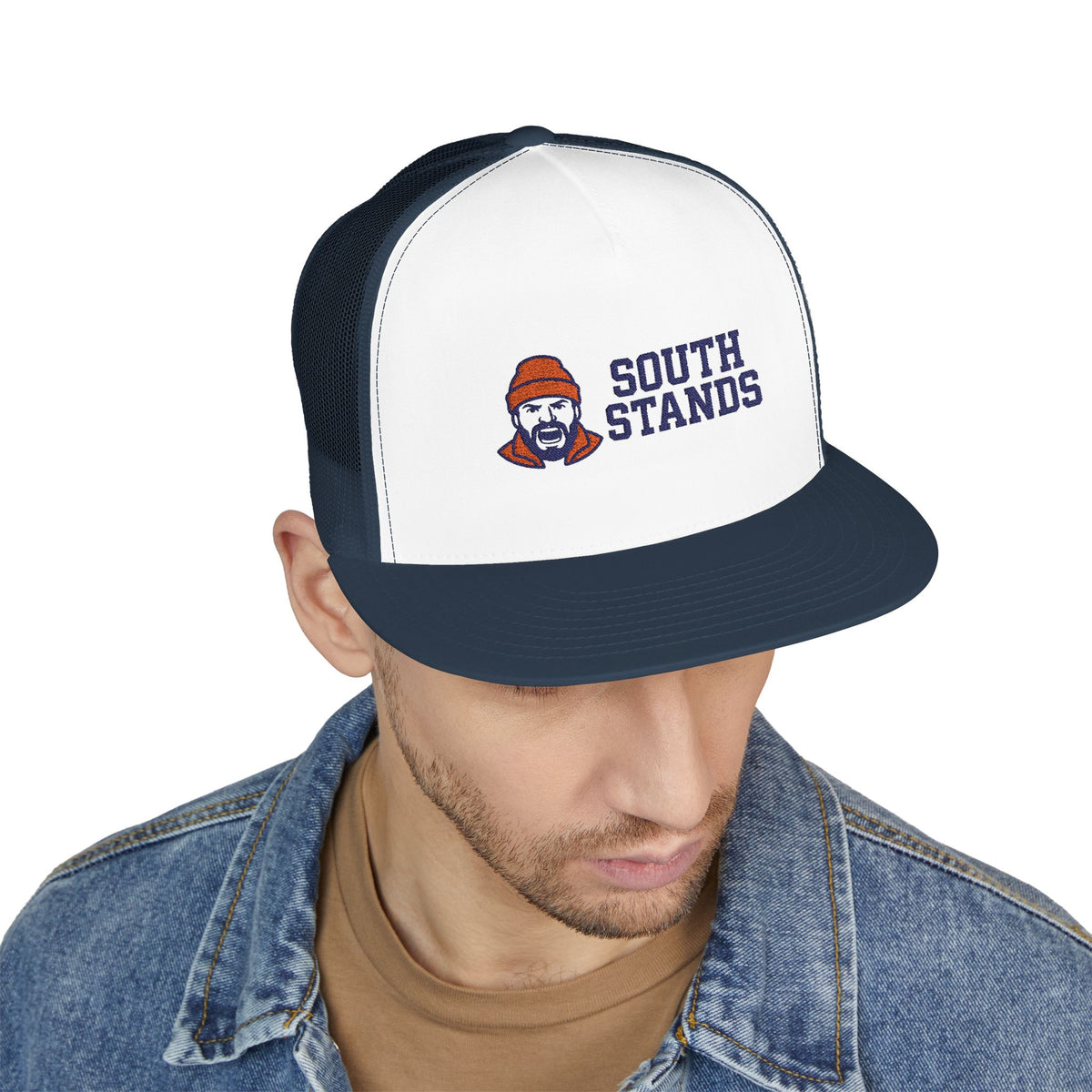 South Stands Tailgate Trucker - Retro Football Fan Hat