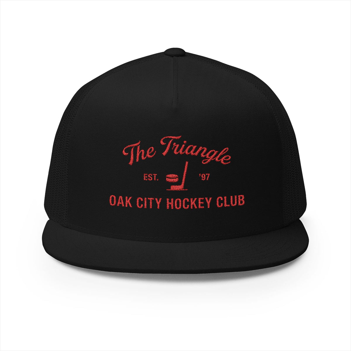 Hockey Trucker Cap — "The Triangle" Oak City Hockey Club Snapback