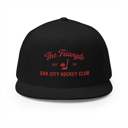 Hockey Trucker Cap — "The Triangle" Oak City Hockey Club Snapback