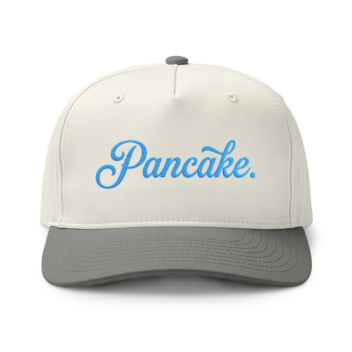 "Pancake." Varsity Two Tone Embroidered Two-Tone Football Fan Hat
