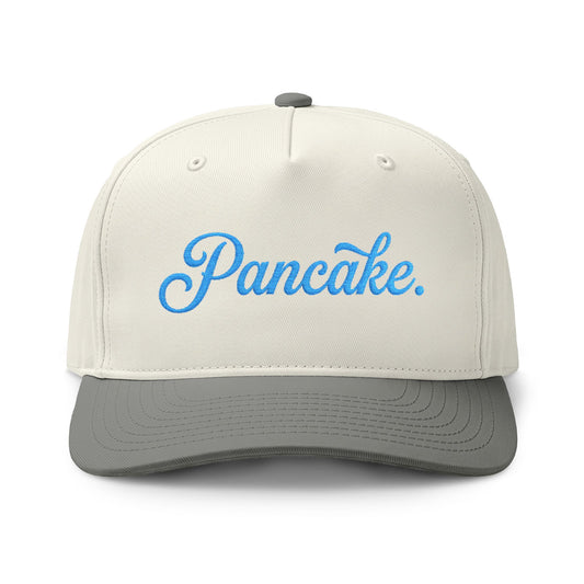 "Pancake." Varsity Two Tone Embroidered Two-Tone Football Fan Hat