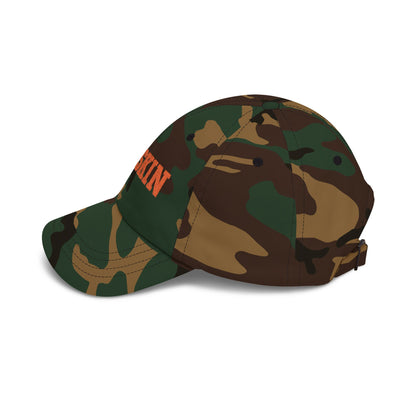 Pigskin Classic Dad Cap — Vintage Football Hat