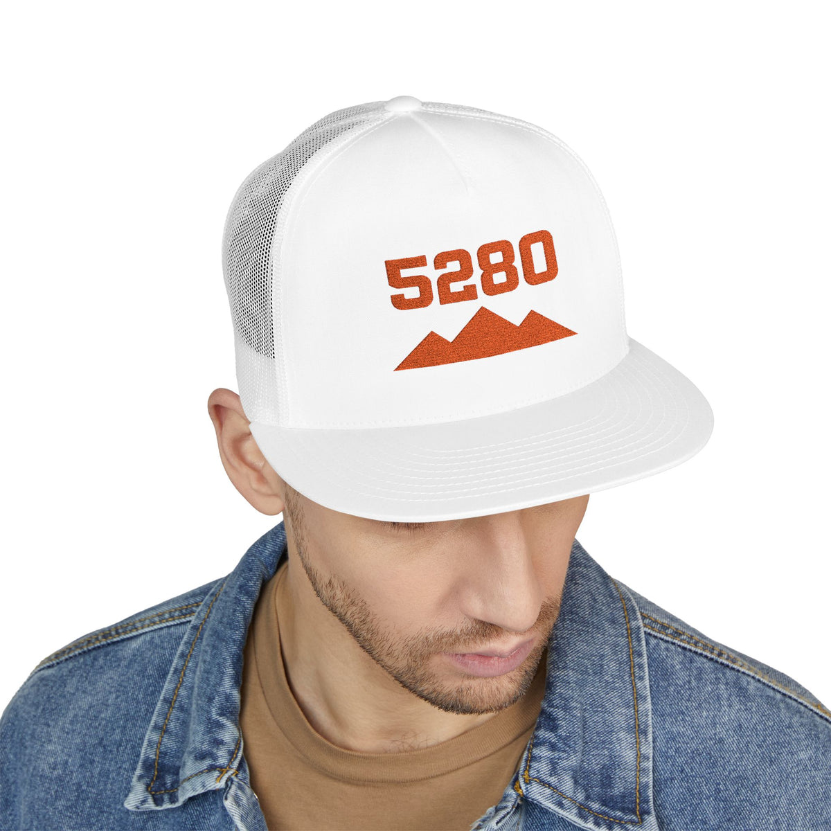 5280 Mountains Trucker Cap — Denver Elevation Retro Mesh Hat