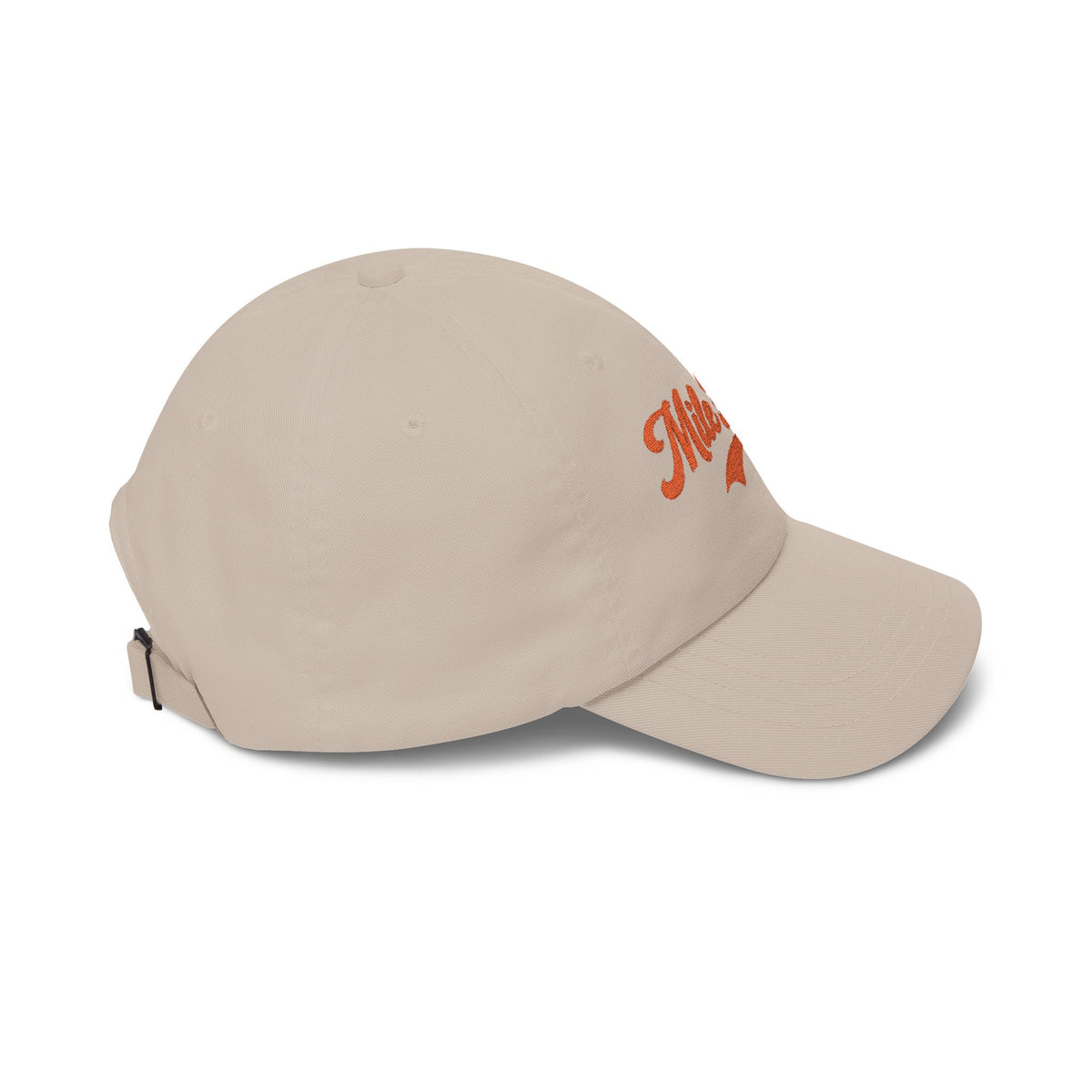 Mile High Dad Cap — Embroidered Retro Script Baseball Hat
