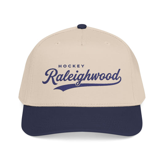 Raleighwood Hockey Fan Grandstand 5-Panel Embroidered Hat