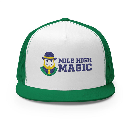 Mile High Magic Trucker Cap — St. Patrick's Lucky Leprechaun Hat