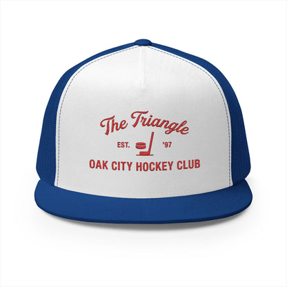 Hockey Trucker Cap — "The Triangle" Oak City Hockey Club Snapback