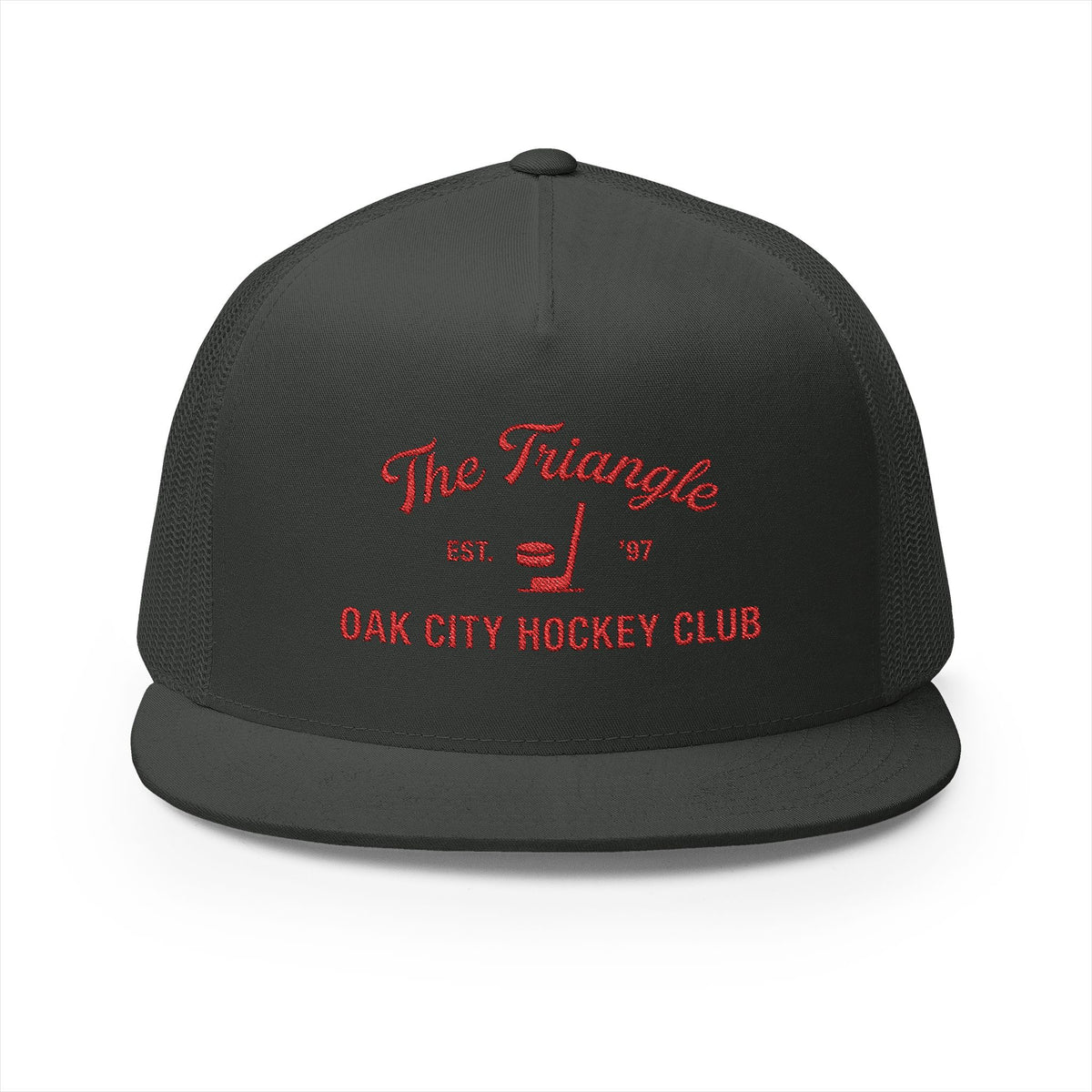 Hockey Trucker Cap — "The Triangle" Oak City Hockey Club Snapback