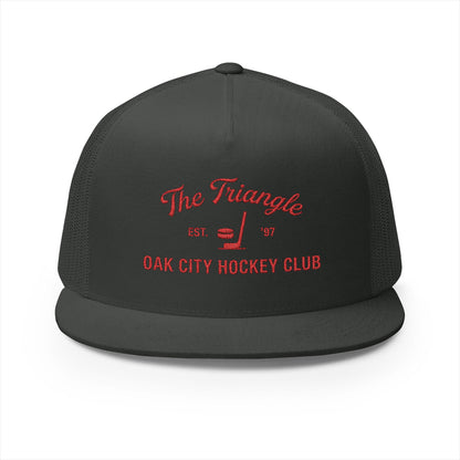 Hockey Trucker Cap — "The Triangle" Oak City Hockey Club Snapback