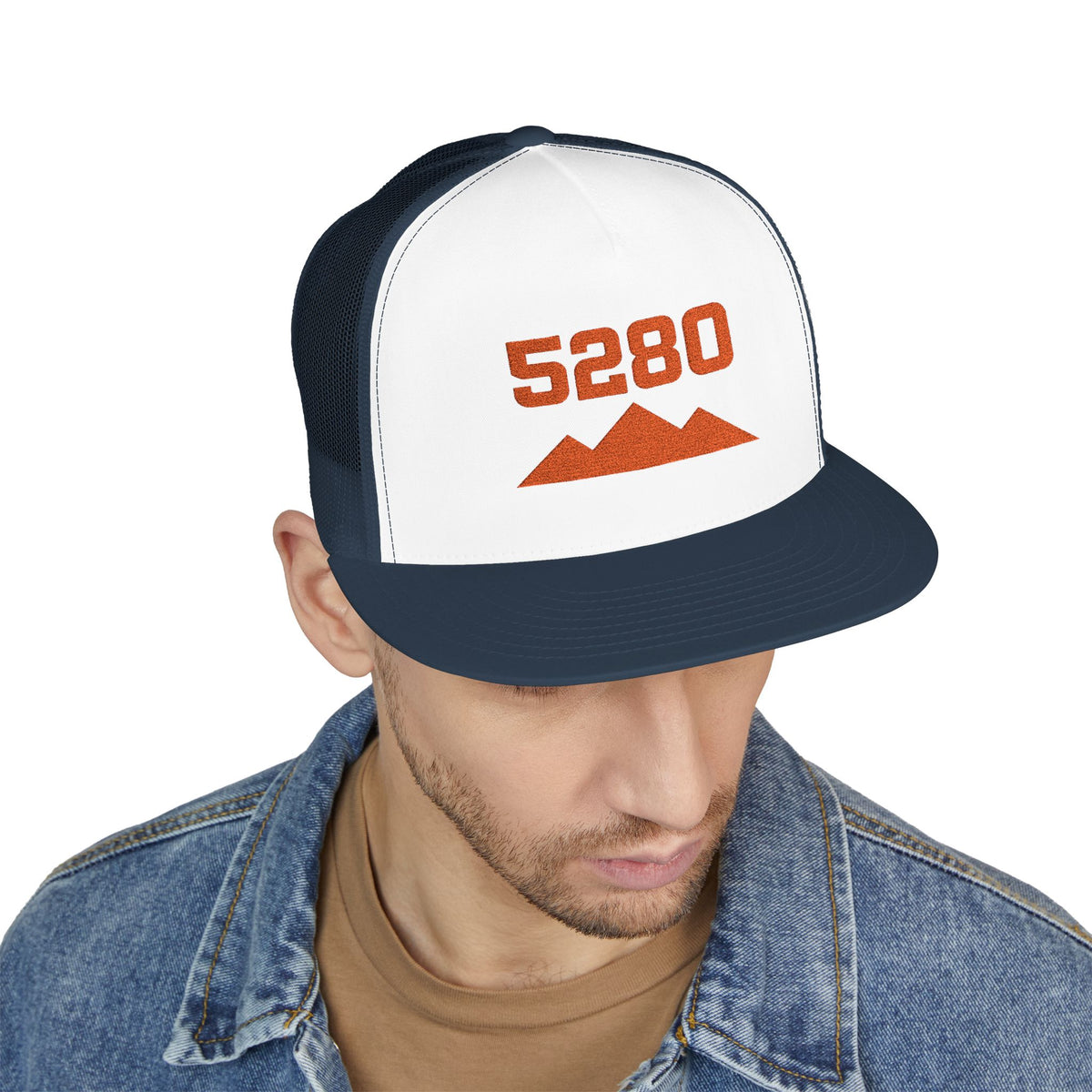 5280 Mountains Trucker Cap — Denver Elevation Retro Mesh Hat