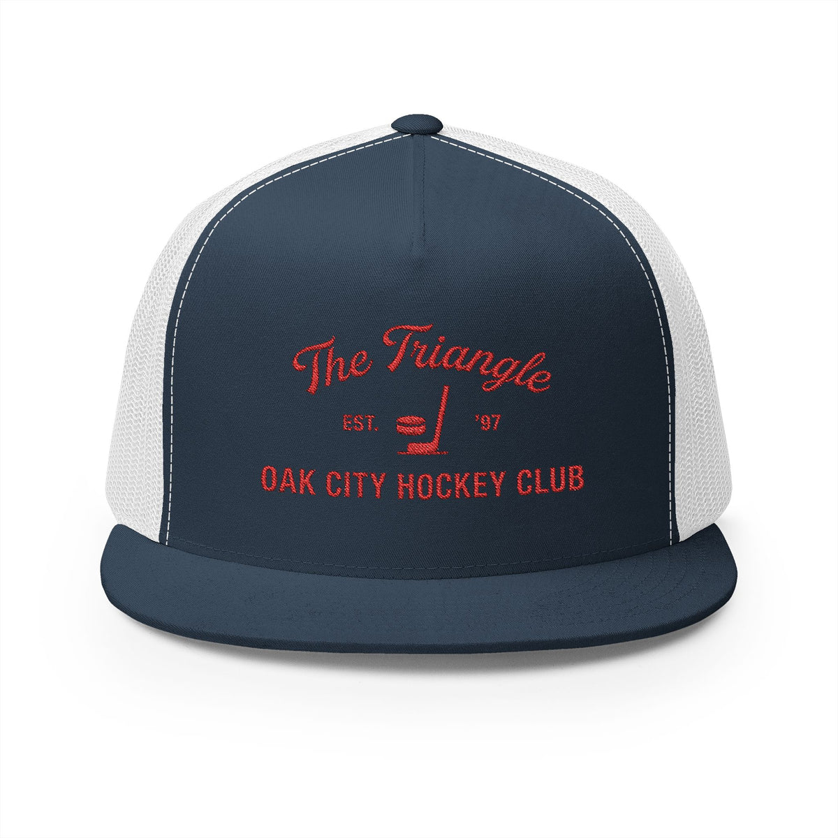 Hockey Trucker Cap — "The Triangle" Oak City Hockey Club Snapback