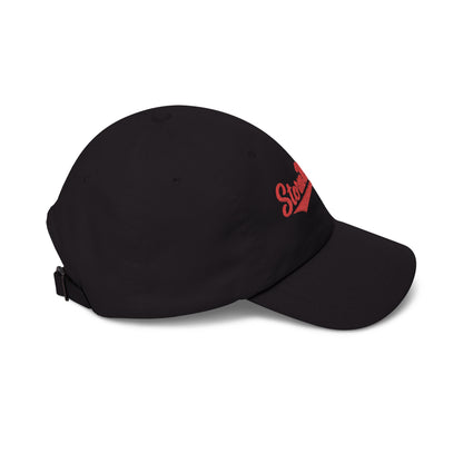 "StormWarning" Saturday Morning Dad Cap - Embroidered Hockey Fan Hat