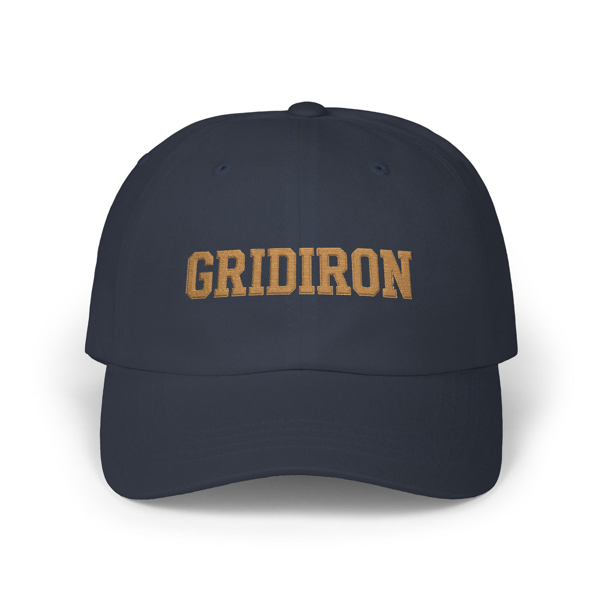 Gridiron Dad Cap — Vintage Football Embroidered Hat