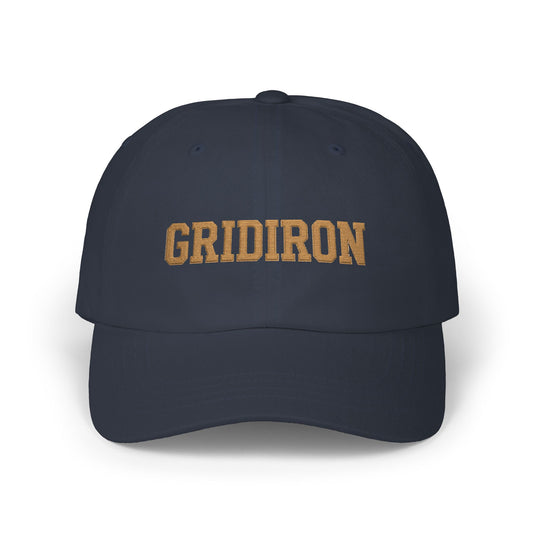 Gridiron Dad Cap — Vintage Football Embroidered Hat