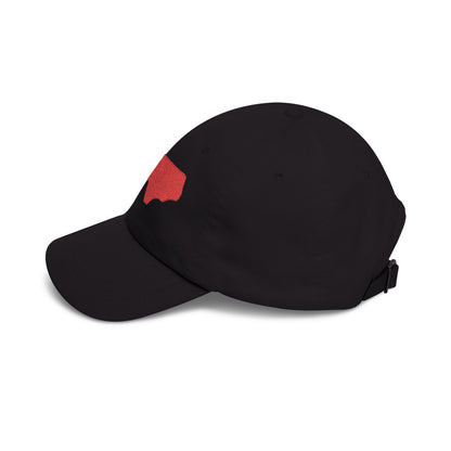 North Carolina Outline Dad Cap — Embroidered State Hat