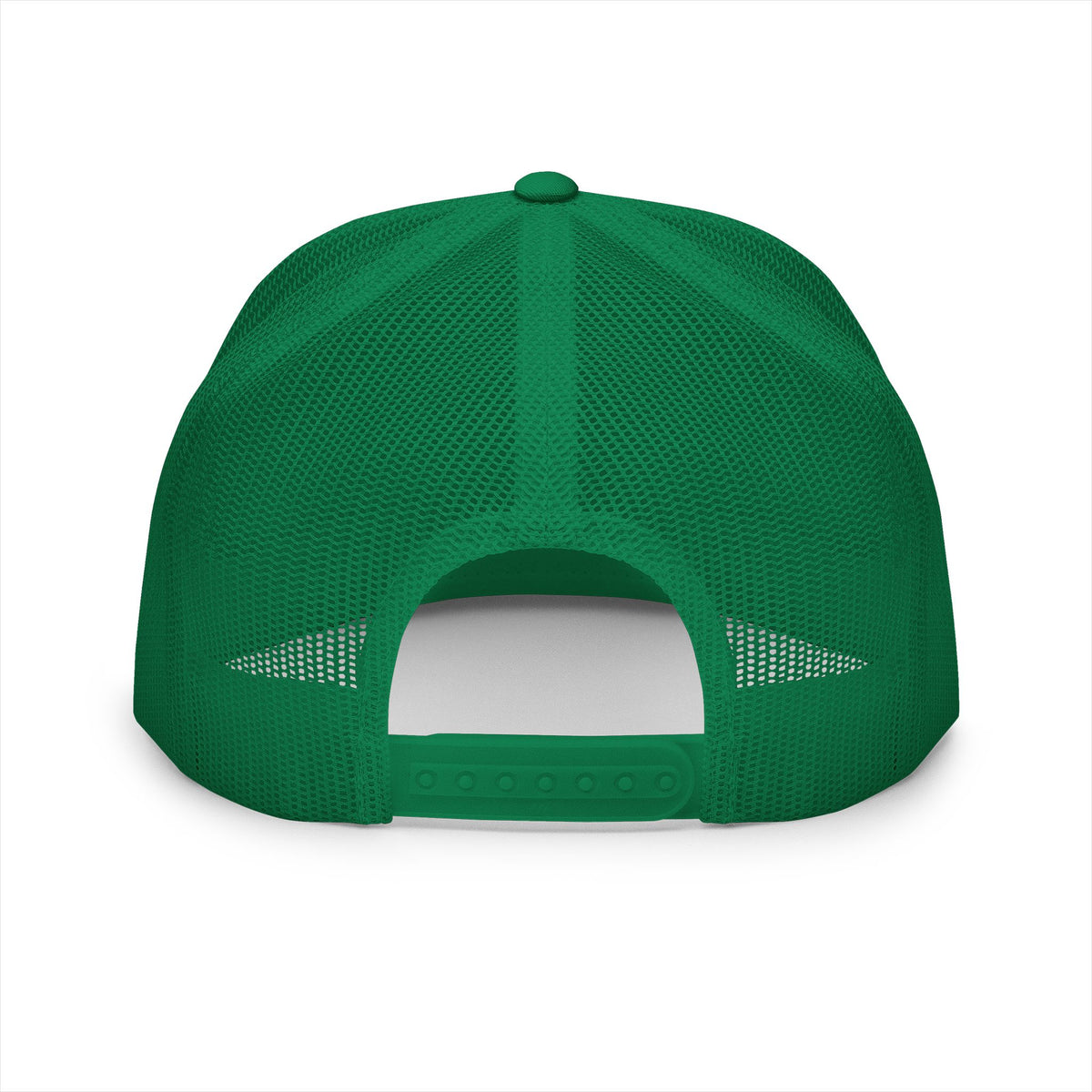 Nantucket Sleighride Hockey Trucker Hat — Embroidered Green Snapback