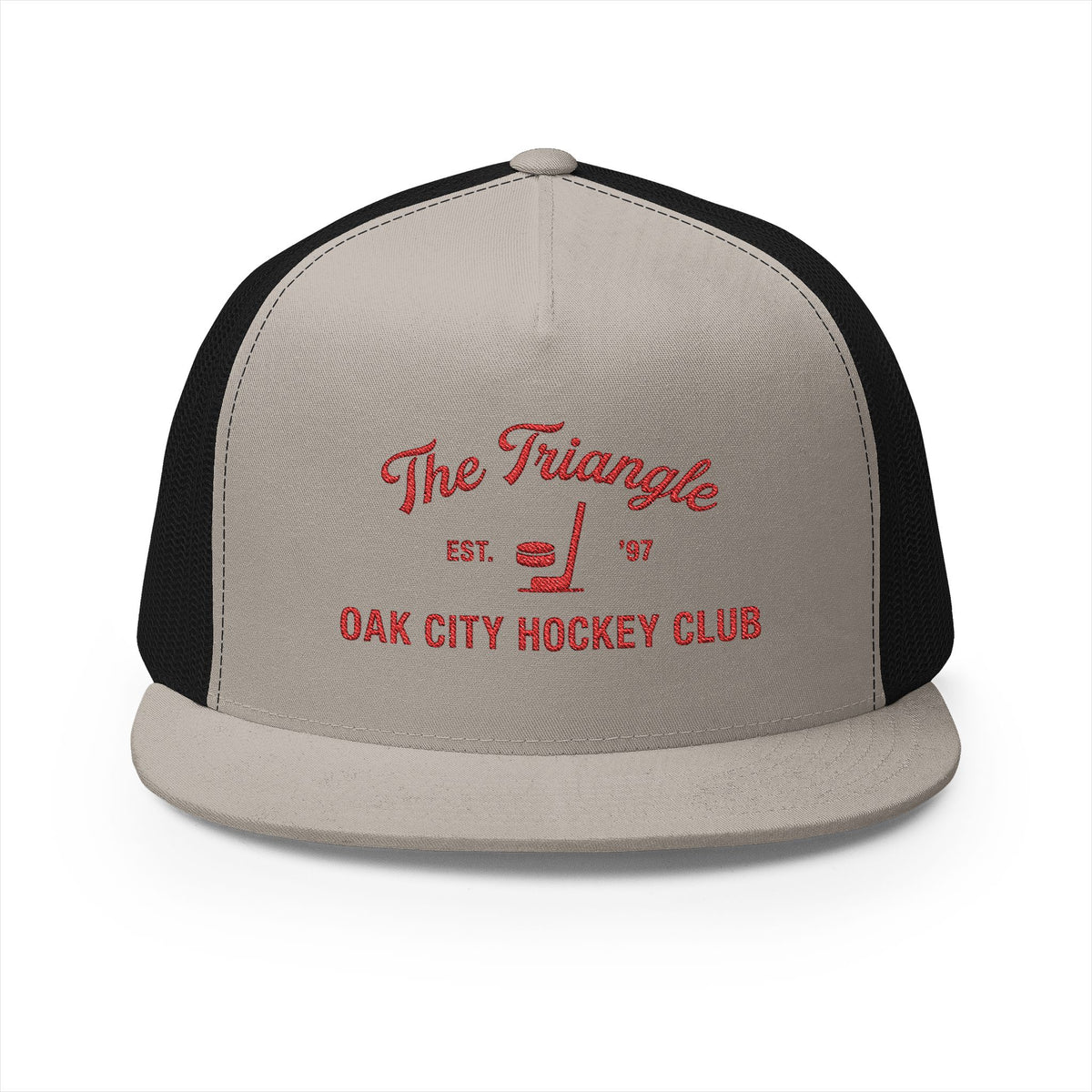 Hockey Trucker Cap — "The Triangle" Oak City Hockey Club Snapback