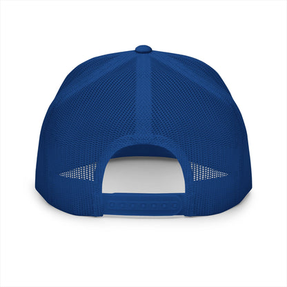 Salute. Football Fan Tailgate Trucker Hat — Embroidered Script Mesh Cap