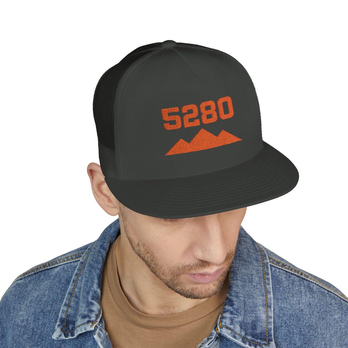 5280 Mountains Trucker Cap — Denver Elevation Retro Mesh Hat