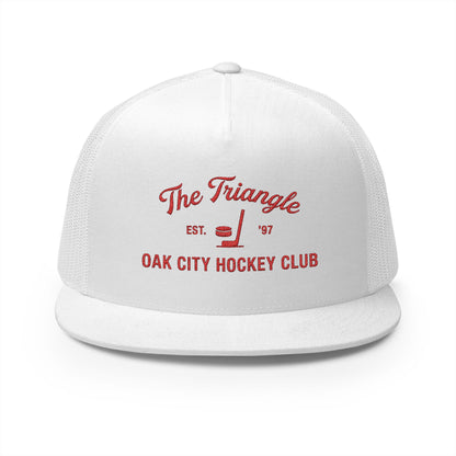 Hockey Trucker Cap — "The Triangle" Oak City Hockey Club Snapback