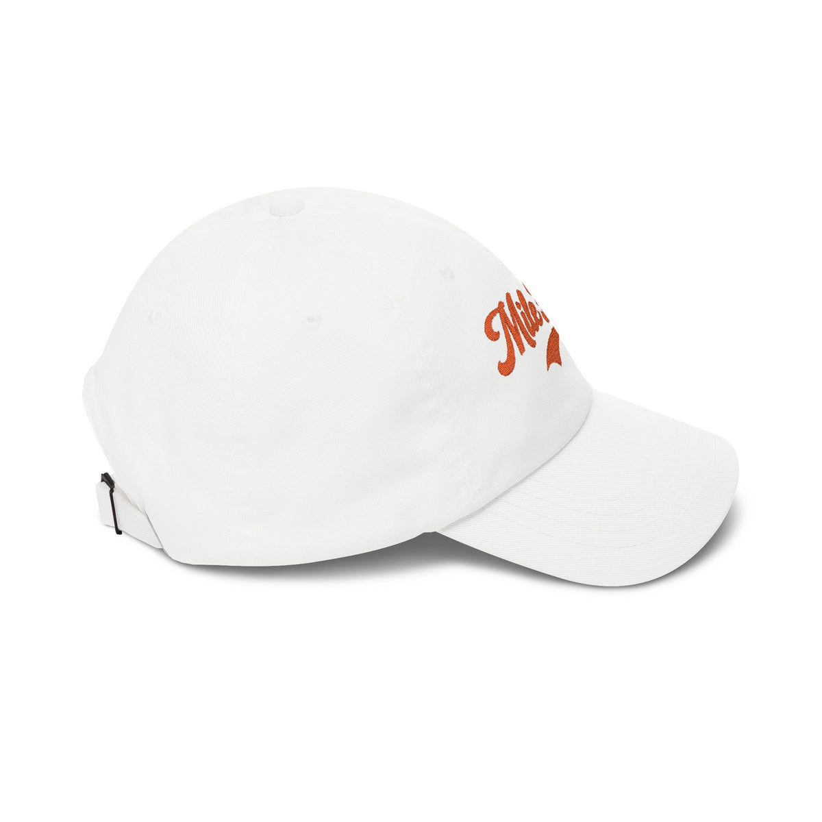 Mile High Dad Cap — Embroidered Retro Script Baseball Hat