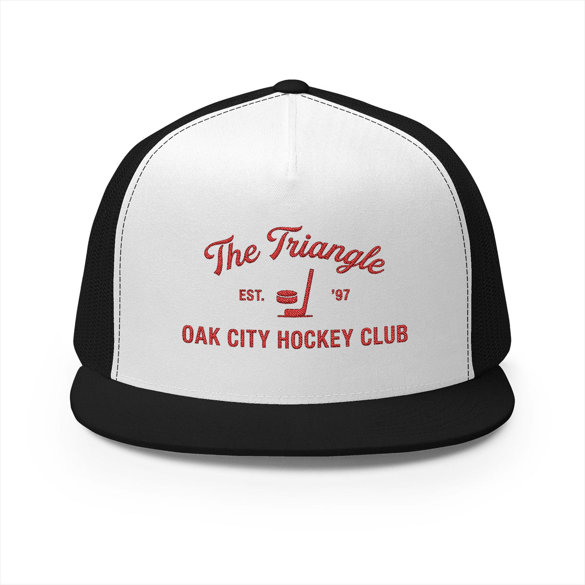 Hockey Trucker Cap — "The Triangle" Oak City Hockey Club Snapback